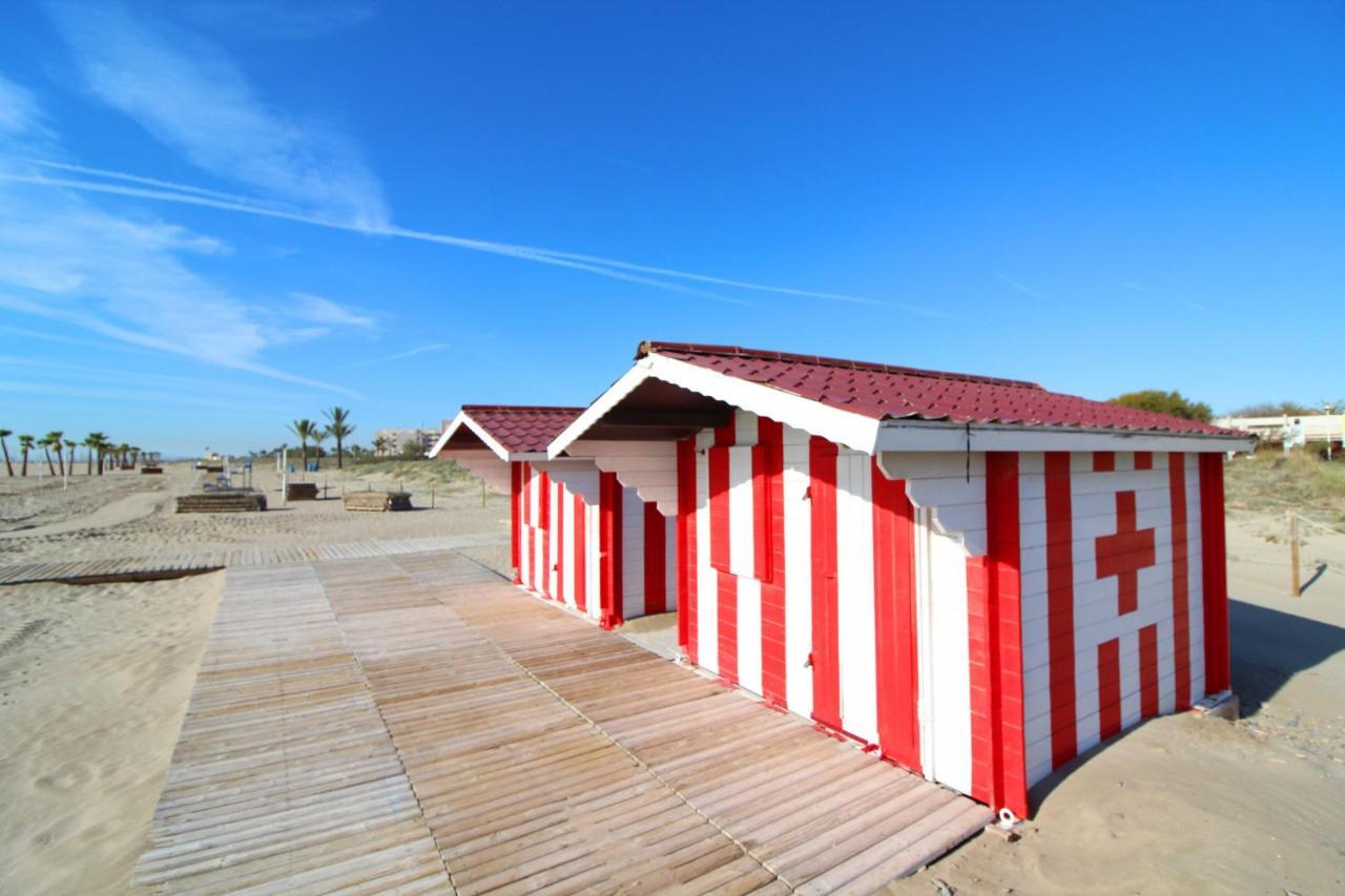 Global Properties, Apartamento De 2 Habitaciones Con Terraza Y Vistas Al Mar Canet d'En Berenguer Екстериор снимка